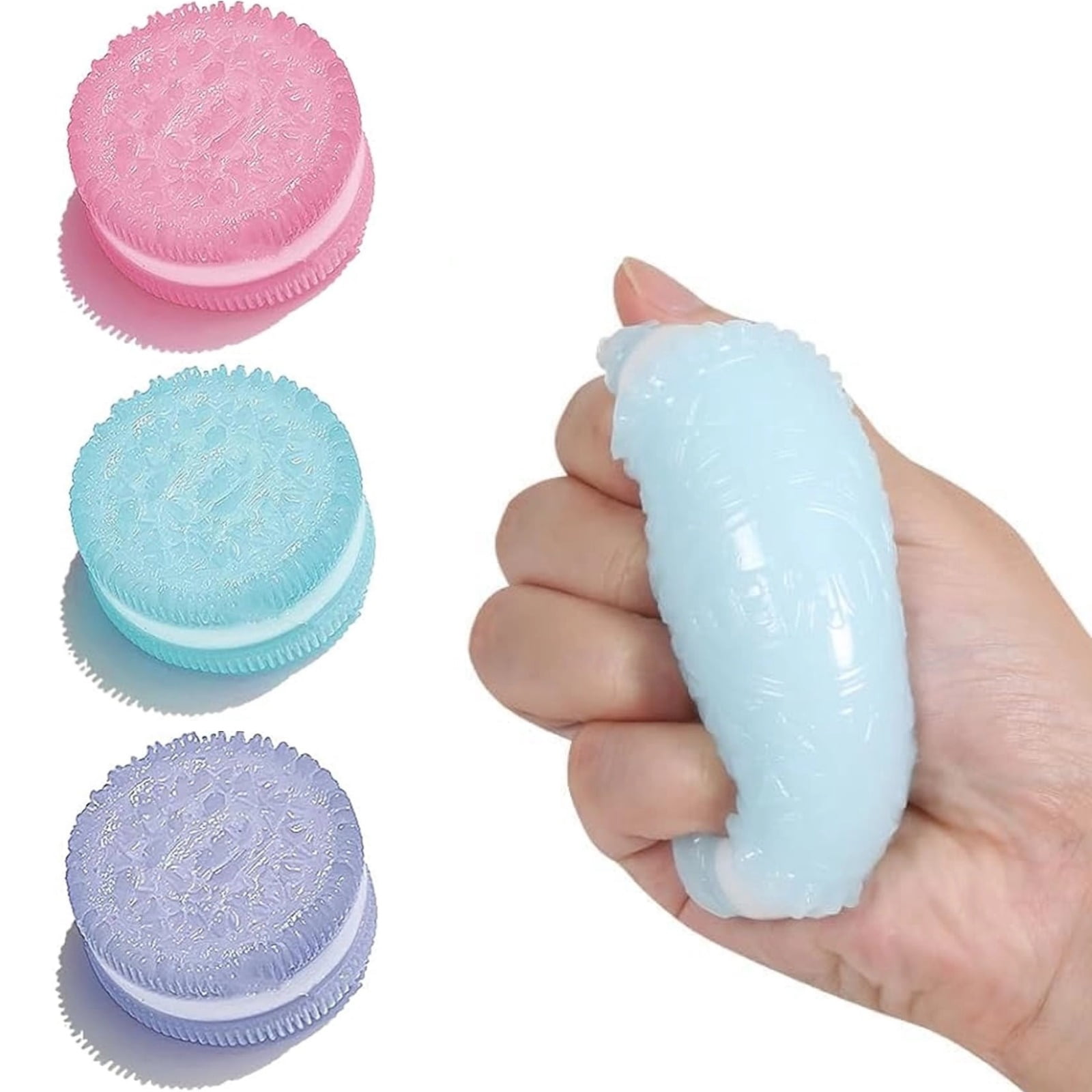 Tana Squishy 2 Pcs Taba Squishy, Fufu Squishy, Biscuit Stress Relief ...