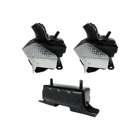 Set of 3 ISA Engine Motor & Trans Mount Compatible with 2007 2008 2009 2010 2011 2012 2013 2014 Cadillac Escalade 6.2L V8 4WD Replacement for A5365, A2638, A5365