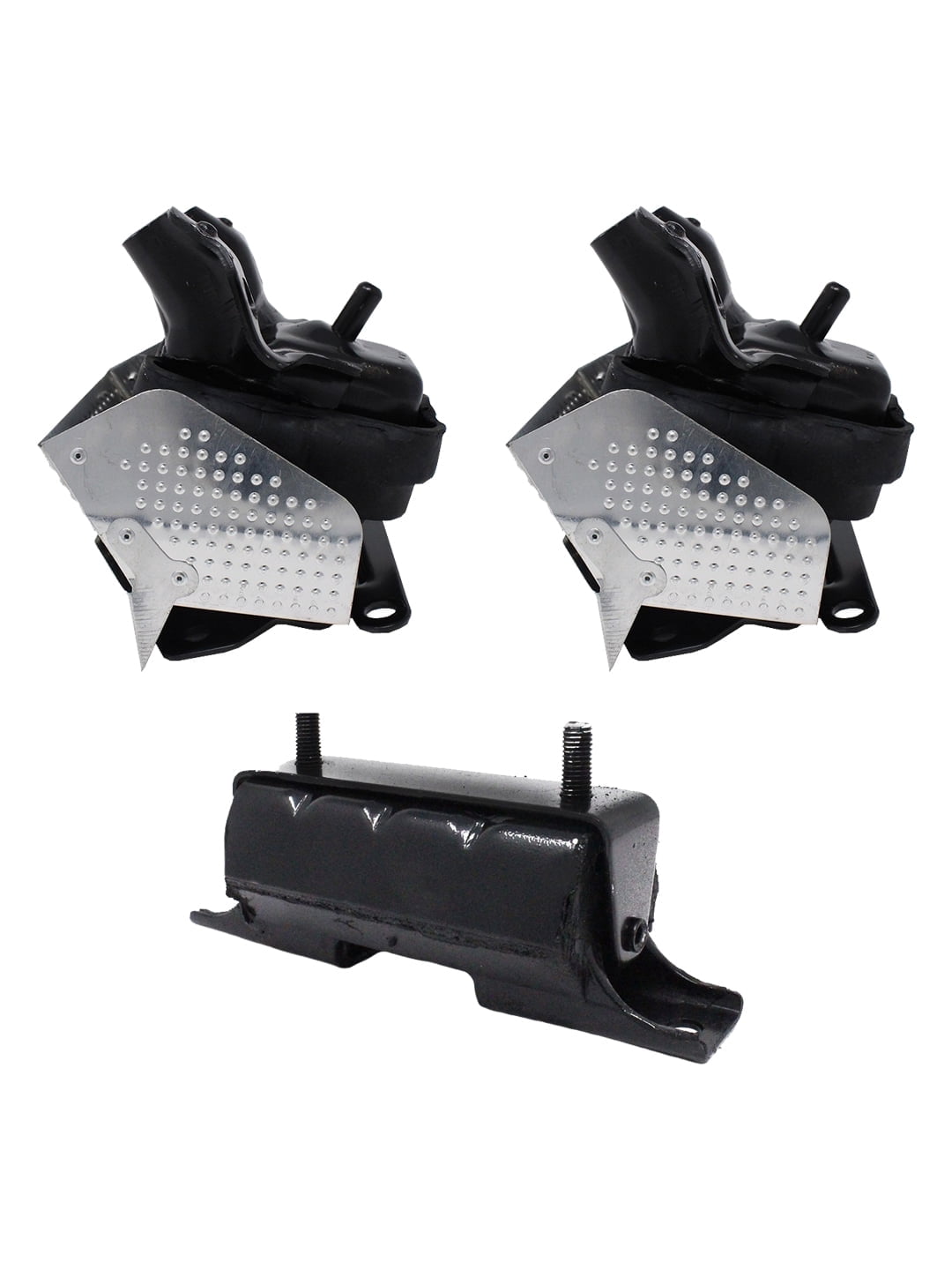 Set of 3 ISA Engine Motor & Trans Mount Compatible with 2007 2008 2009 2010 2011 2012 2013 Cadillac Escalade EXT 6.2L V8 4WD Replacement for A5365, A2638, A5365