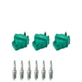 thumbnail image 1 of Set of 3 ISA Profesional Ignition Coils and 6  Spark Plugs Compatible with  2000-2003 Chevrolet Venture Base Mini Passenger Van 4-Door 3.4L Replacement for DR39, 1 of 1