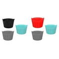 thumbnail image 1 of Set of 3 Pcs Air Fryer Baking Mould Reusable Food-Grade Silicone Mould Cups Non-Stick Air Fryer Accessories Air Fryer Egg Moulds for Eggs,Cupcakes,Muffins,Custards, 1 of 4