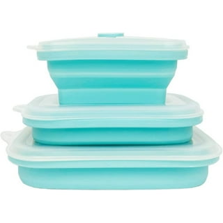 Square Silicone Lunch Box Dividers 6pcs - Bento Box Divider 2x2x1.5 - Silicone Cupcake Baking Cups - Bento Box Accessories Meal Prep Containers