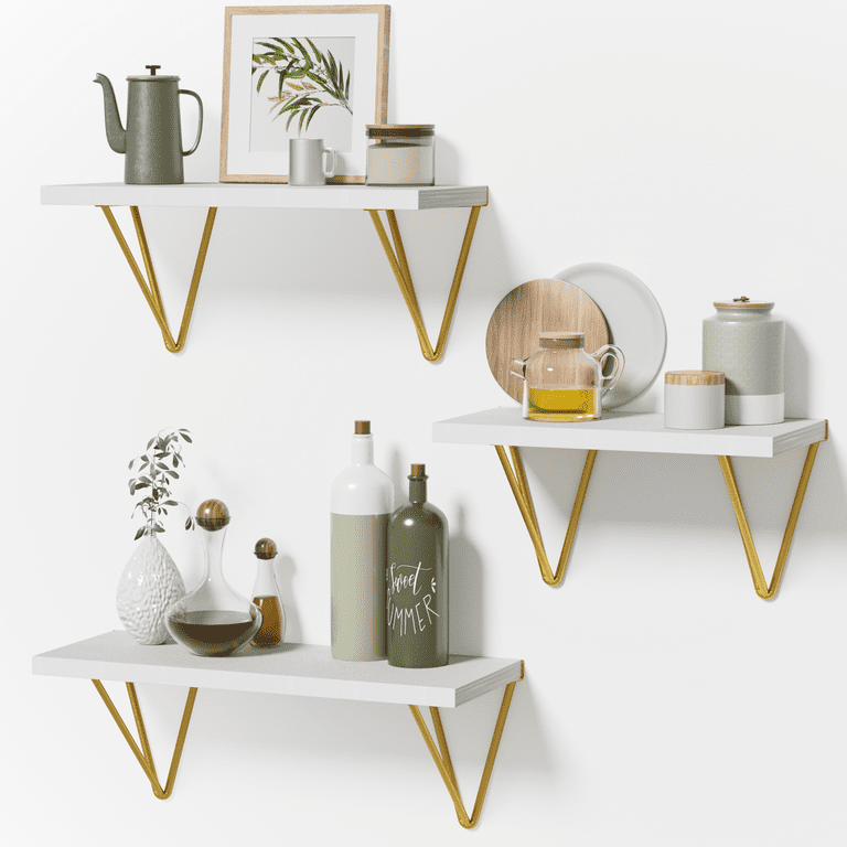 Mounted display best sale shelf