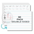 Set of 30 Lined Dry Erase Board Classroom Set for Kids Ruled
