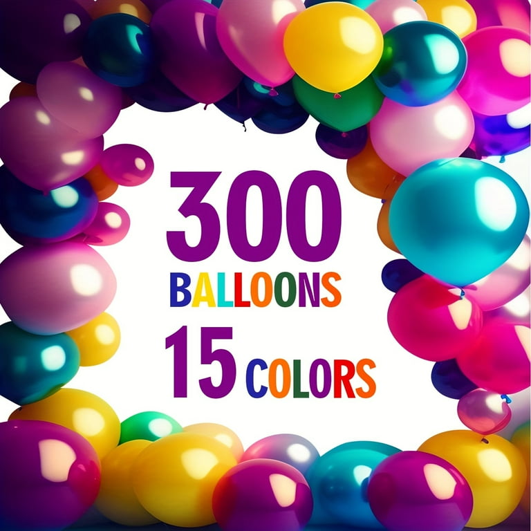 No. 10 Balloons Assorted Colours No. 10 Balloons Assorted Colours