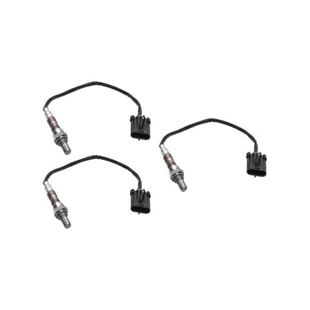Set of 3PCS Oxygen Sensor Compatible with 2001-1996 Chevy Blazer S10(NOT for 2000 Chevy Blazer), 2001-1996 GMC Jimmy Olds Bravada 4.3L Replacement for 234-4012