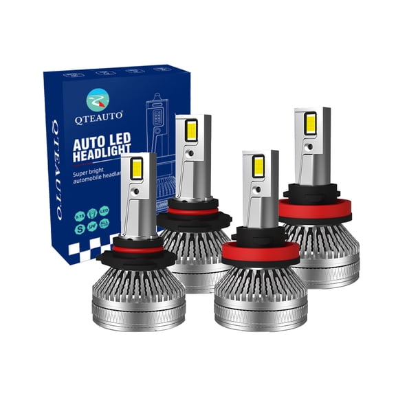 Set of 4 9005/HB3/H10 H8/H9/H11 LED Bulb High Beam Fog Light 140W, Voltage 12V, 6000K, Lifespan 30,000 hours, Waterproof rate IP68, Operating Temperature -15c~105c For 2013-2016 Honda CR-Z