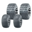 Set 4 WANDA ATV Go Kart tires 145/70-6 145X70X6 & 18X9.5-8 18X9.5X8 4PR