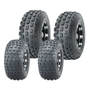 Set 4 ATV Go Kart Tires 145/70-6 145x70x6 & 19x7-8 19x7x8 4PR
