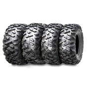 Set 4 ATV Tires 24x8-12 & 24x9-11 00-06 Honda Fourtrax Rancher TRX350FM 350 4X4