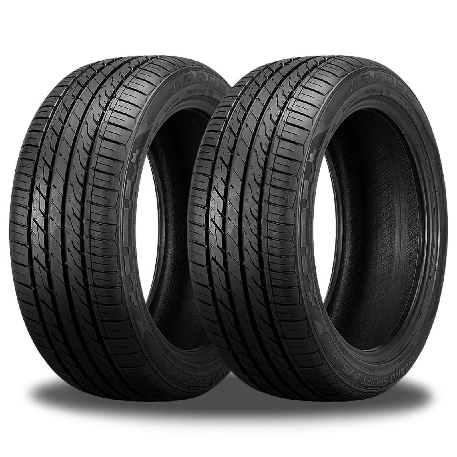 Set of 4 Arroyo Grand Sport A/S 225/35R20 93W Performance Tires 55K Mile  Warranty AGS017 / 225/35/20 / 2253520 Fits: 2016-23 INFINITI Q50 Red Sport  ...