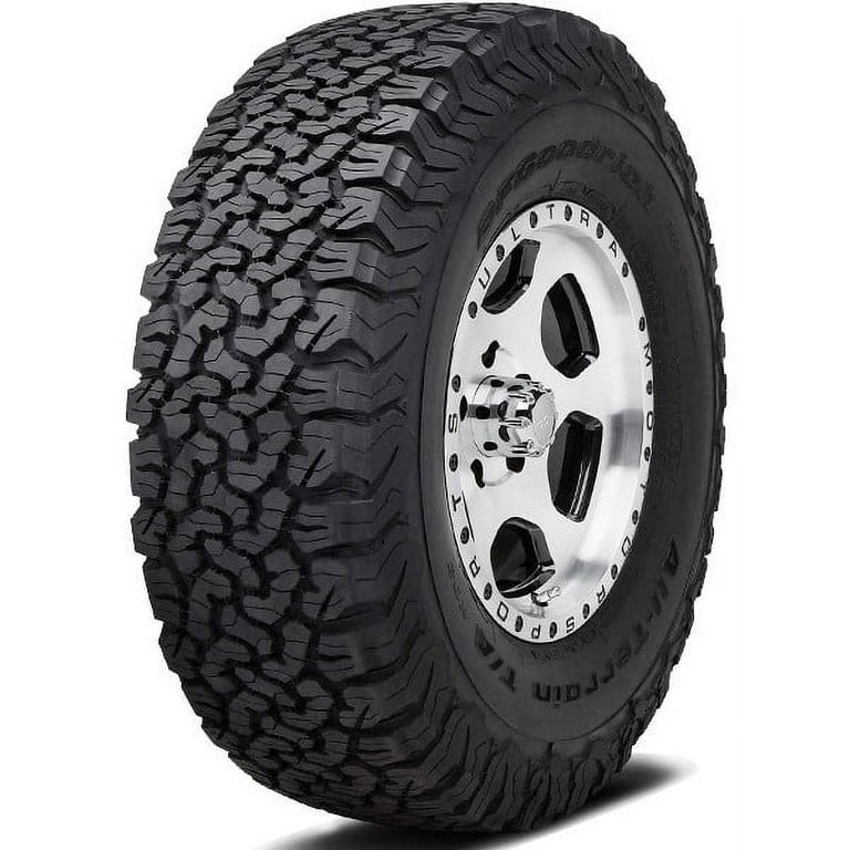 Set of 4 BFGoodrich All Terrain T/A KO2 285/75R17 121/118S 10/E Truck SUV  3PMSF Tires BF74713 / 285/75/17 / 2857517 Fits: 2007 Dodge Ram 2500 Power 