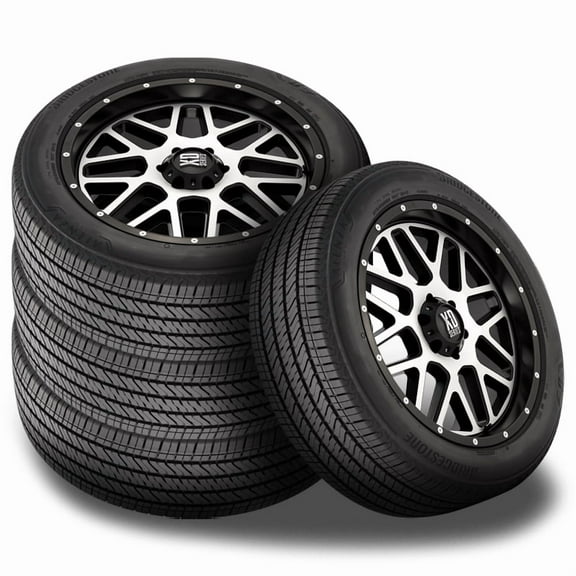 Set of 4 Bridgestone Alenza A/S 02 275/60R20 115S All Season Performance Tires 700AB BR012268 / 275/60/20 / 2756020 Fits: 2016-18 Ram 1500 HFE, 2019-23 Chevrolet Silverado 1500 LT Trail Boss