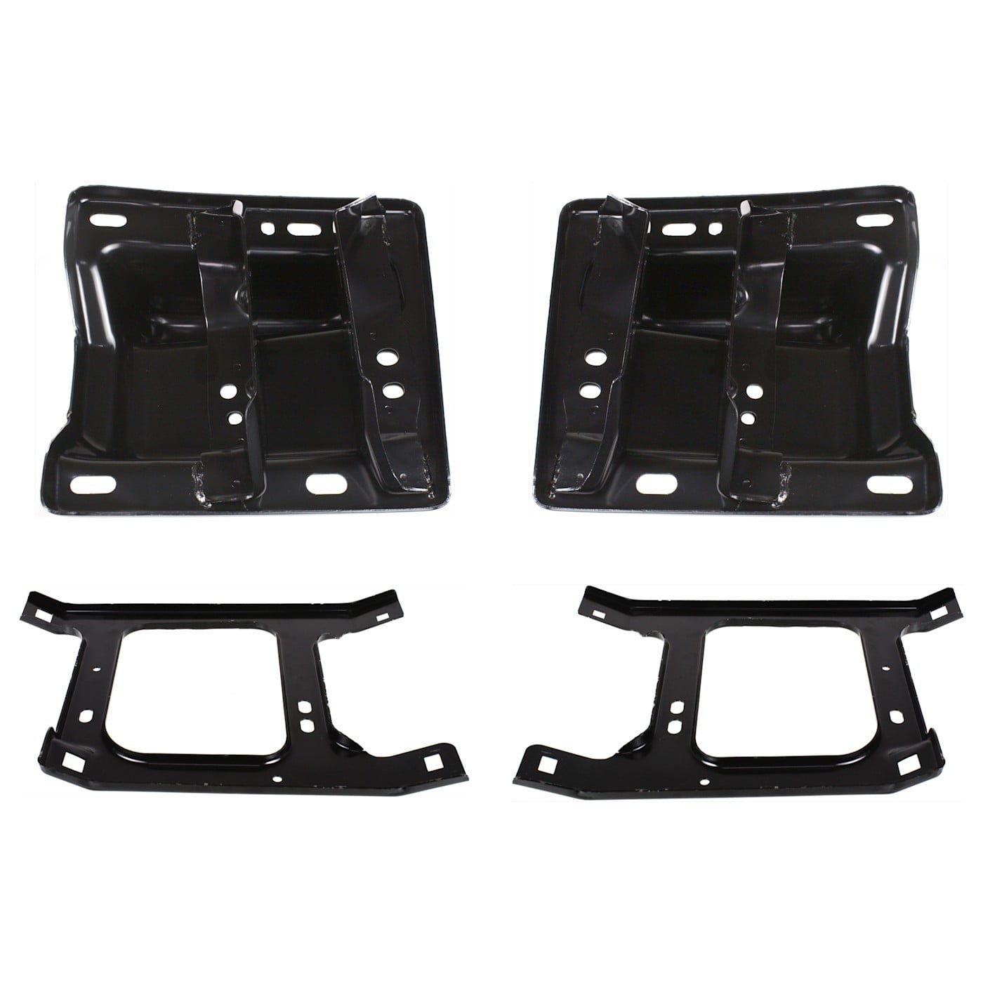 Set of 4 Bumper Face Bar Brackets Retainer Mounting Braces for Ram for ...