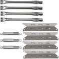 thumbnail image 1 of Set of 4 Burners, 4 Heat Plates and 3 Crossover Channels for Kenmore 146.34611410, 146.23678310, 146.10016510, 146.16197210, 146.16132110, 146.34461410, 146.16142210, 146.23679310 Grill models, 1 of 1
