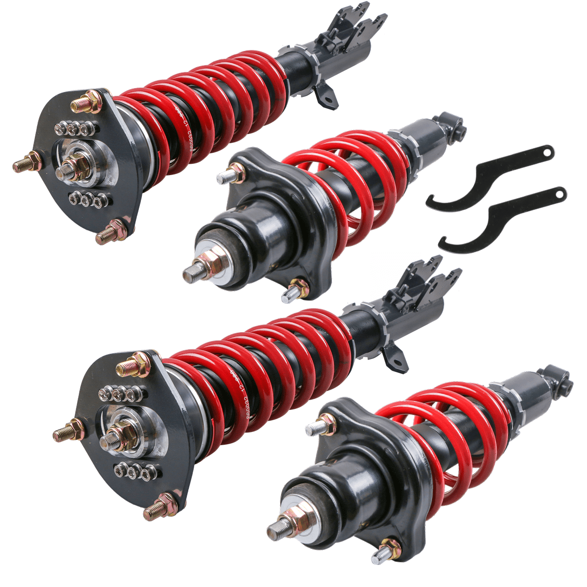 Set(4) Coilovers Struts for 20082016 Mitsubishi Lancer & Ralliart CY2A