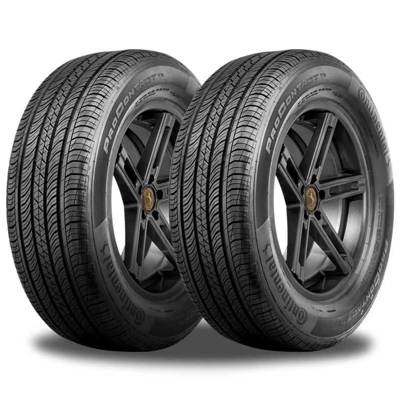 Set of 4 Continental ProContact TX 225/60R18 100H All Season Grand
