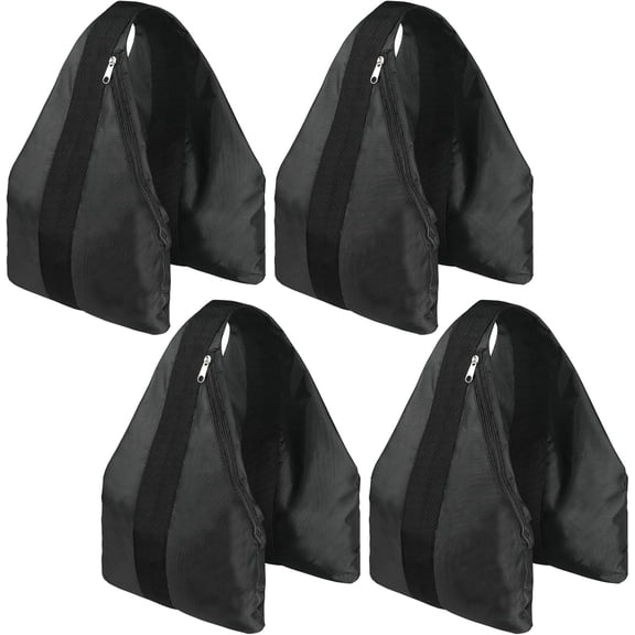 Set of 4 Extra Large Heavy-Duty Canopy Weights Sandbags(150lbs) - 1680D Pop Up Tent Sand Bags for Instant Outdoor Sun Shelter Canopy and Patio Umbrella