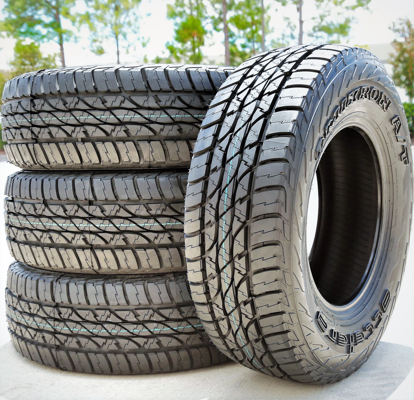 (FOUR) Accelera Omikron A/T LT 235/70R15 Load E (10 Ply) AT All Terrain Tires Fits: 1991 Chevrolet Caprice Base, 1992-93 Chevrolet Caprice Classic LTZ