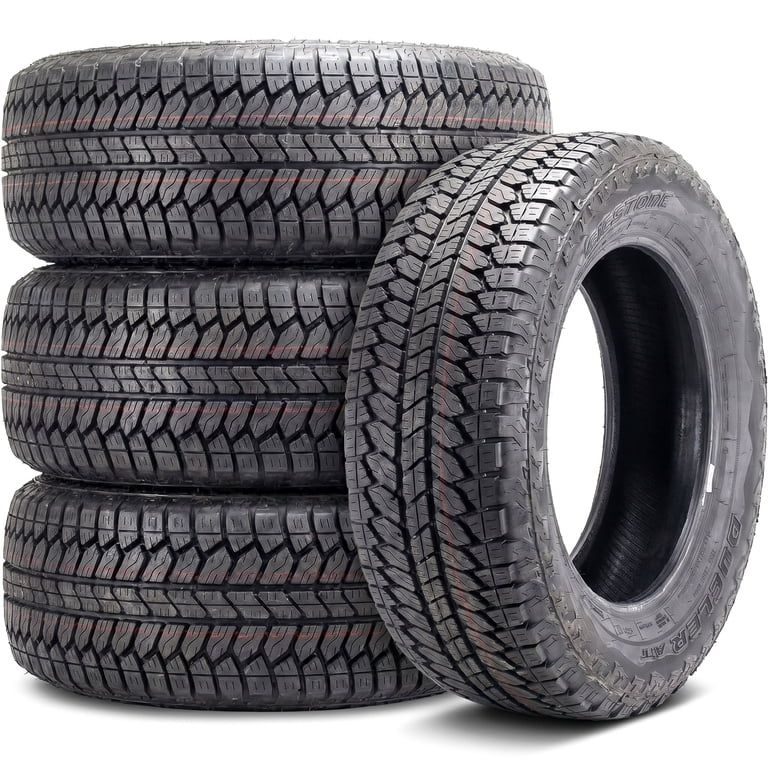 Bridgestone Dueler A/T RH-S Tires (Set of 4) 275/60R20, For Ram