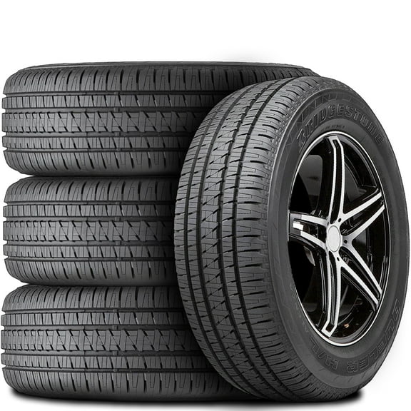 Set of 4 (FOUR) Bridgestone Dueler H/L Alenza Plus 275/55R20 111H AS All Season A/S Tires Fits: 2007-08 Toyota Tundra Limited, 2021 Toyota Tundra TRD Sport Premium