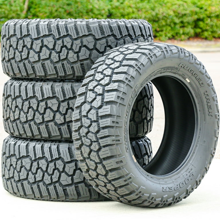 Cooper Discoverer Rugged Trek 255/70R18 Set of 4 Truck Tires, Fits