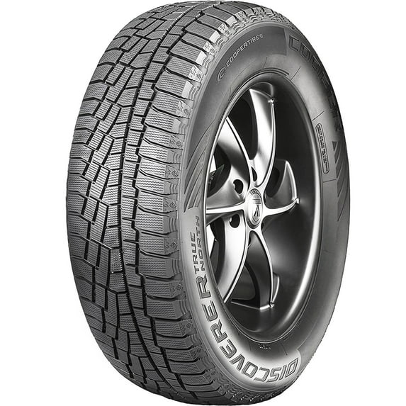 Set of 4 (FOUR) Cooper Discoverer True North 245/65R17 107T (Studless) Snow Winter Tires Fits: 2004 Jeep Grand Cherokee Overland, 2019 Jeep Cherokee Trailhawk Elite