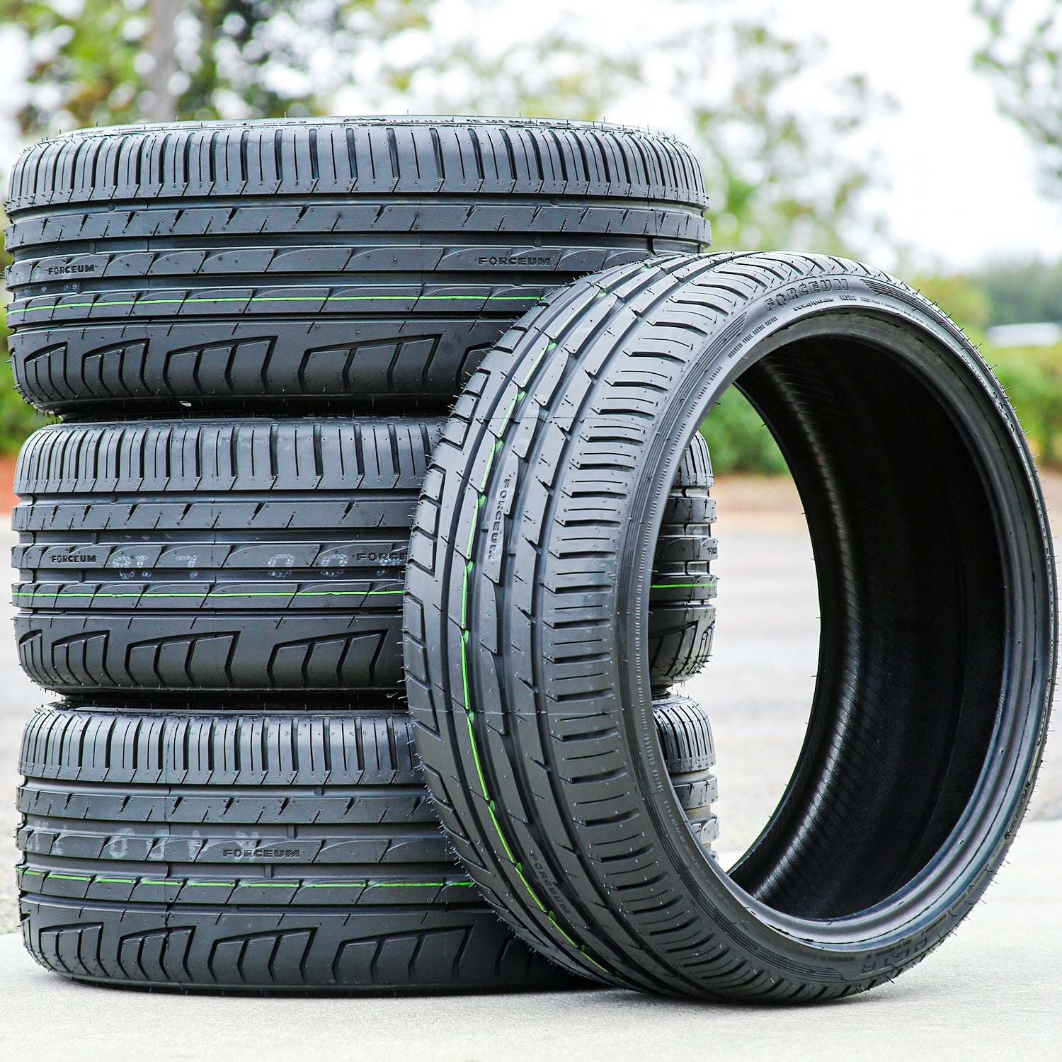 (FOUR) Forceum Octa 245/40R20 ZR 99Y XL A/S High Performance All Season Tires Fits: 2014-16 Chevrolet Impala LTZ, 2017-18 Chevrolet Impala LT