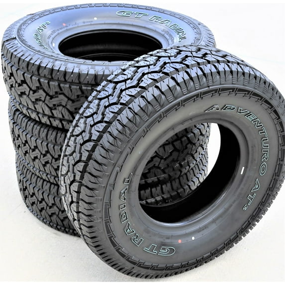 Set of 4 (FOUR) GT Radial Adventuro AT3 LT 285/75R16 Load E (10 Ply) A/T All Terrain Tires Fits: 2006-08 Hummer H3 Base, 2009 Hummer H3 Championship Series