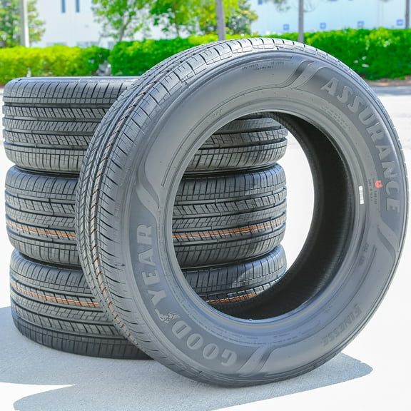 Set of 4 (FOUR) Goodyear Assurance Finesse 215/65R17 99H AS A/S All Season Tires Fits: 2021-22 Volkswagen Tiguan Comfortline, 2018-19 Volkswagen Tiguan Comfortline