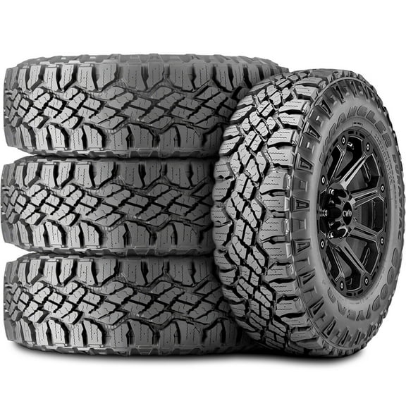 Set of 4 (FOUR) Goodyear Wrangler DuraTrac A/T 265/65R17 112S AT All Terrain Tires Fits: 2005-15 Toyota Tacoma Pre Runner, 2000-06 Toyota Tundra Limited