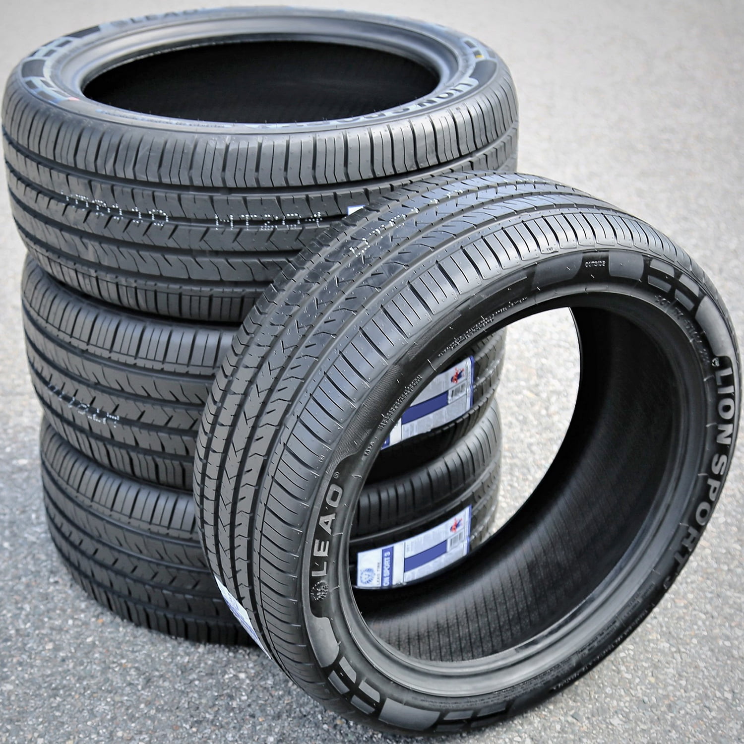 (FOUR) Leao Lion Sport 3 235/45R20 100W XL A/S High Performance Tires Fits: 2010-15 Mercedes-Benz GLK350 4Matic, 2020-23 Mercedes-Benz GLA250 4Matic