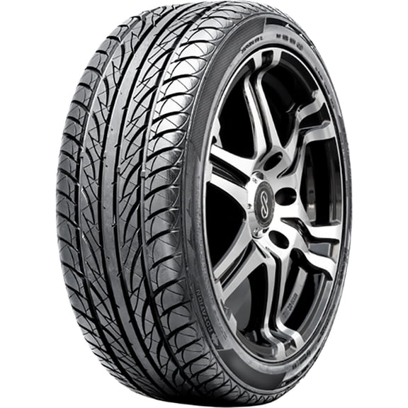 Set of 4 (FOUR) Summit Ultramax HP A/S 245/35R20 95W XL AS High Performance Tires Fits: 2020 Volvo S60 T8 Polestar, 2019-23 Volkswagen Arteon SEL Premium R-Line