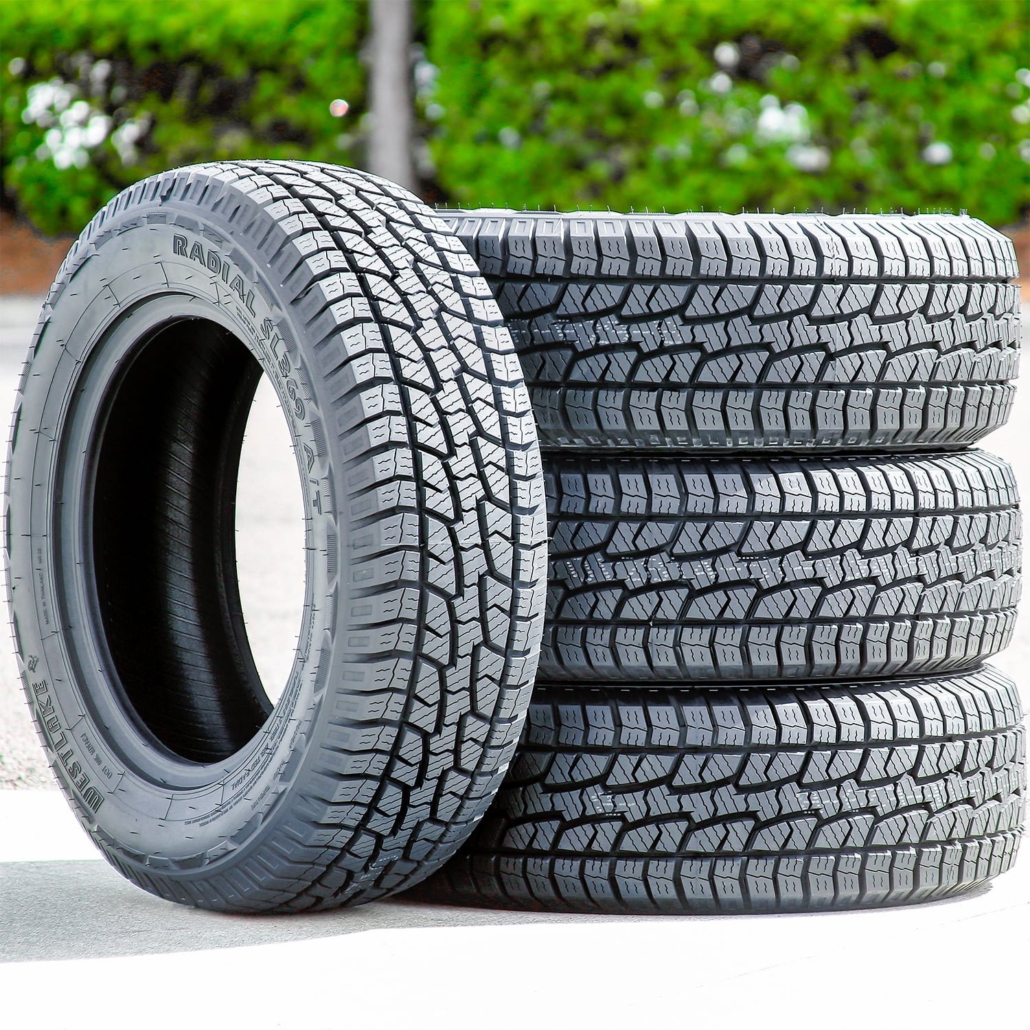 (FOUR) Westlake Radial SL369 A/T 235/75R16 112S XL AT All Terrain Tires Fits: 1999-2001 Chevrolet Silverado 1500 LT, 2005-07 Chevrolet Trailblazer LT