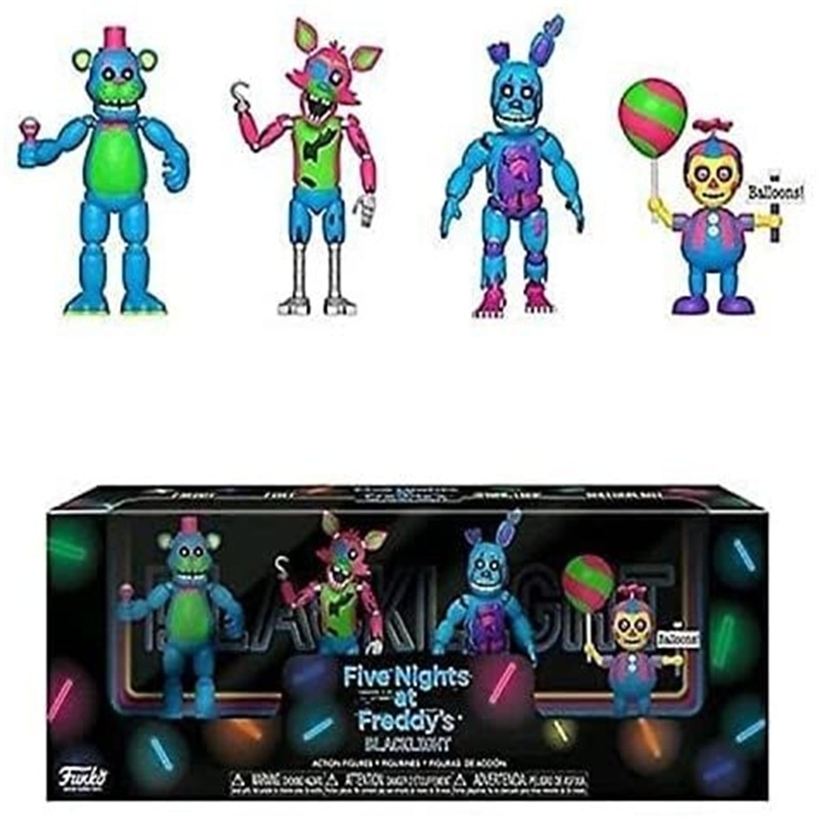 Set of 4 Five Nights at Freddy's FNAF-6