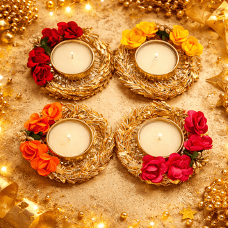 Flower Pot Tea Light