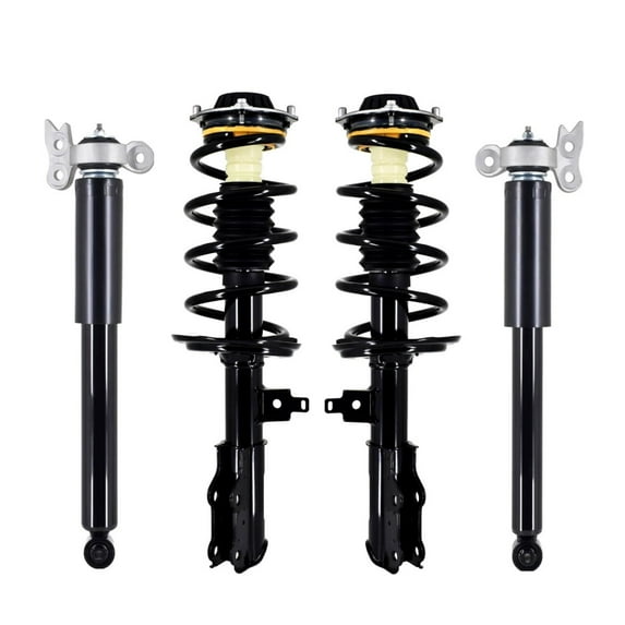 Set 4 Front Quick Complete Strut-Coil Spring-Rear Complete Shock Kit For 2019 Cadillac XT5