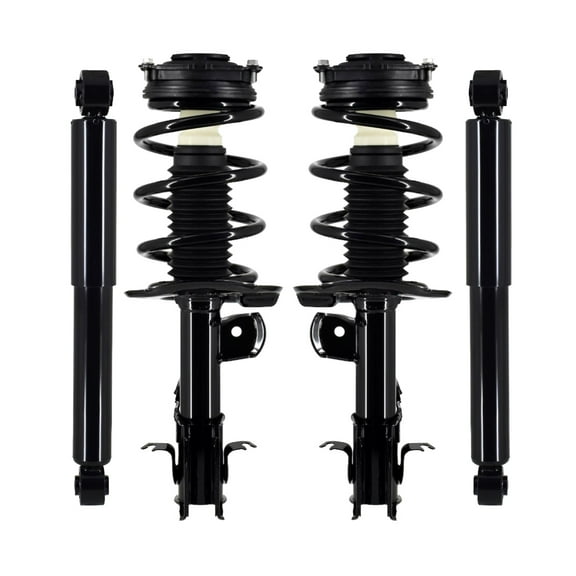Set 4 Front Quick Complete Strut-Coil Spring-Rear Shock Absorber For 2013-2020 Nissan Nv200