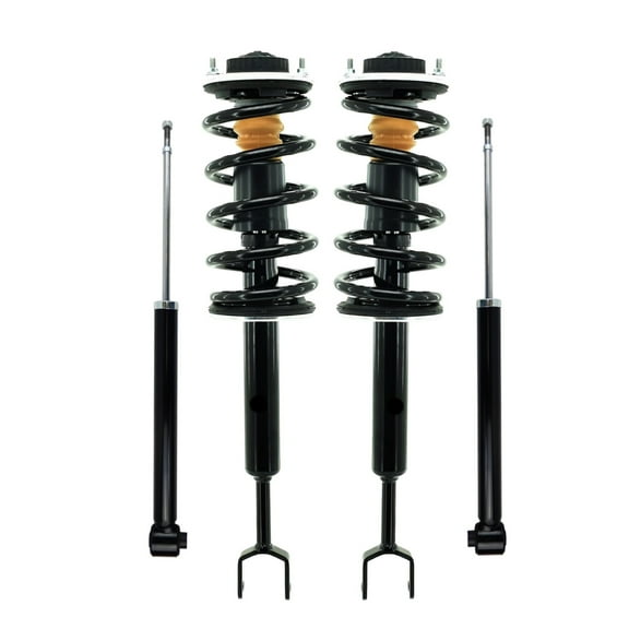 Set 4 Front Quick Complete Strut-Coil Spring-Rear Shock For 2001-2005 Volkswagen Passat FWD