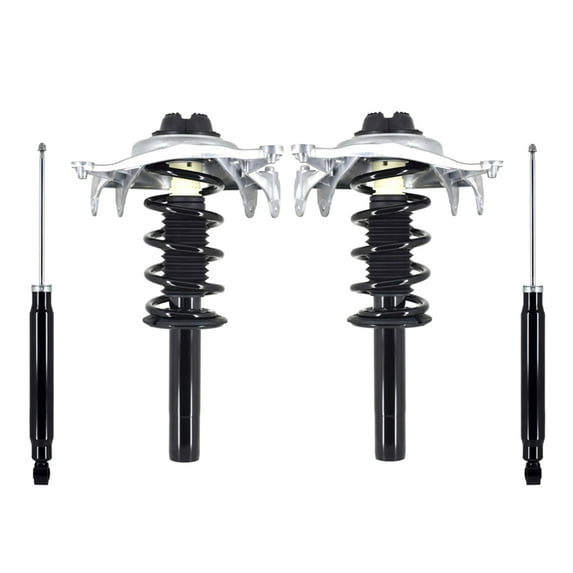 Set 4 Front Quick Complete Strut-Coil Spring-Rear Shock For 2013-2017 Audi Q5 V6