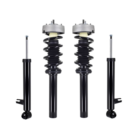 Set 4 Front Quick Complete Strut-Coil Spring-Rear Shock For 2015-2019 BMW X6 sDrive35i