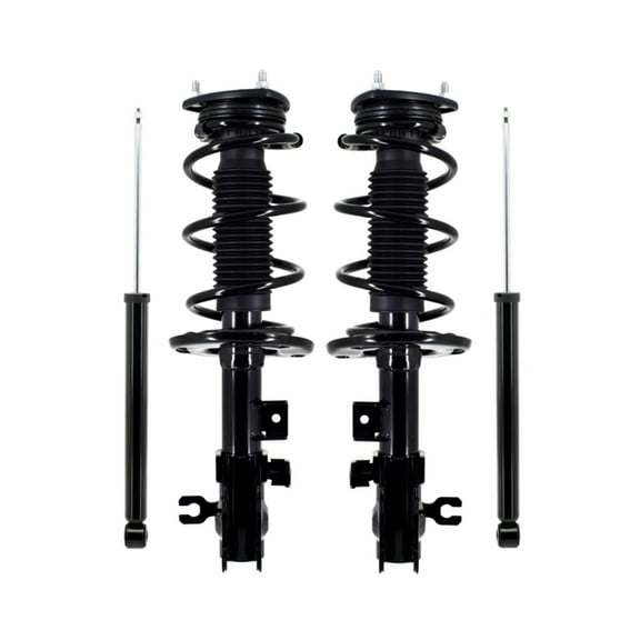 Set 4 Front Quick Complete Strut-Coil Spring-Rear Shock For 2016-2021 Mazda CX-3