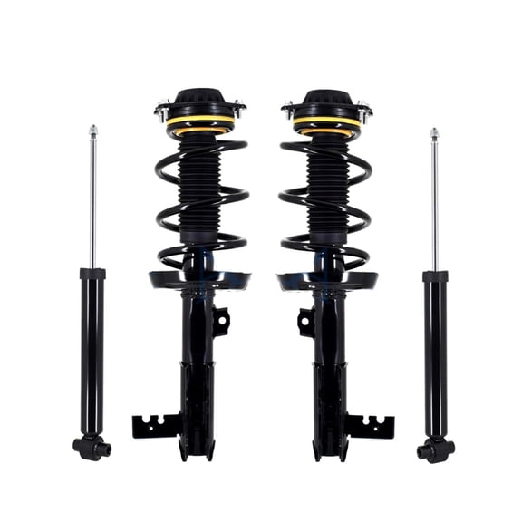 Set 4 Front Quick Complete Strut-Coil Spring-Rear Shock For 2018-2022 Chevrolet Equinox FWD