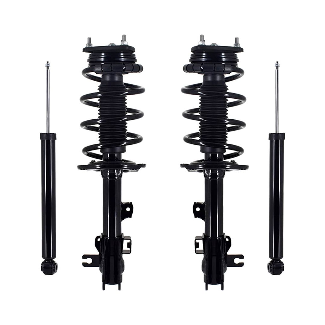 Set 4 Front Quick Complete Strut-Coil Spring-Rear Shock For 2019-2022 ...