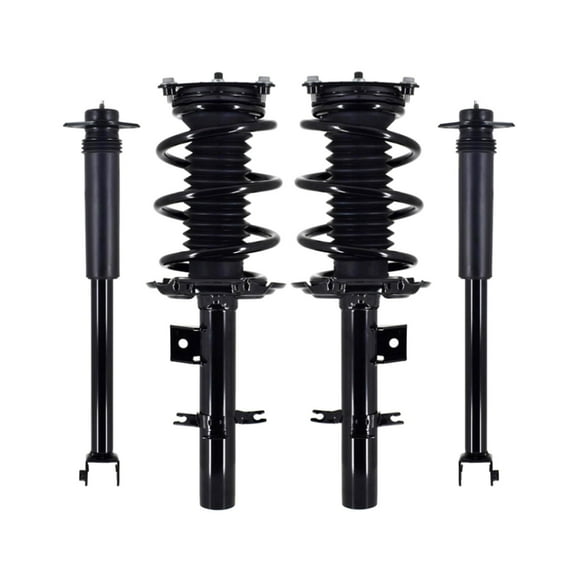 Set 4 Front Quick Complete Strut-Coil Spring-Rear Shock kit For 2019-2022 Nissan Altima FWD