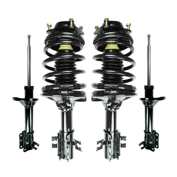 Set 4 Front Quick Complete Strut-Coil Spring-Rear Strut For 1997-1999 Mercury Tracer Sedan