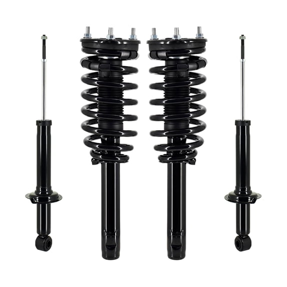 Set 4 Front Quick Complete Strut-Coil Spring-Rear Strut For 2002-2005 Hyundai XG350