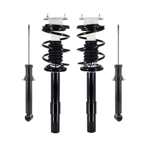Set 4 Front Quick Complete Strut-Coil Spring-Rear Strut For 2008-2010 BMW 535I