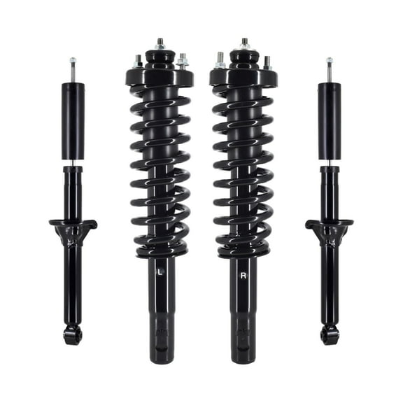 Set 4 Front Quick Complete Strut-Coil Spring-Rear Suspension Strut For 1997-2001 Honda CR-V