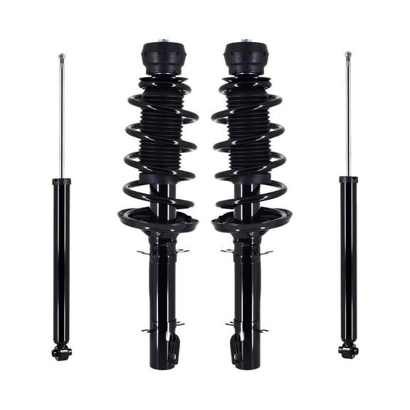 Set 4 Front Quick Complete Strut - Rear Shock For 1998 - 2010 Volkswagen Beetle